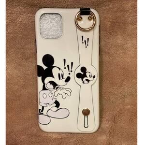 Soft Silicone Phone Case w/Hand Strap, fits  iPhone 12 - NEW